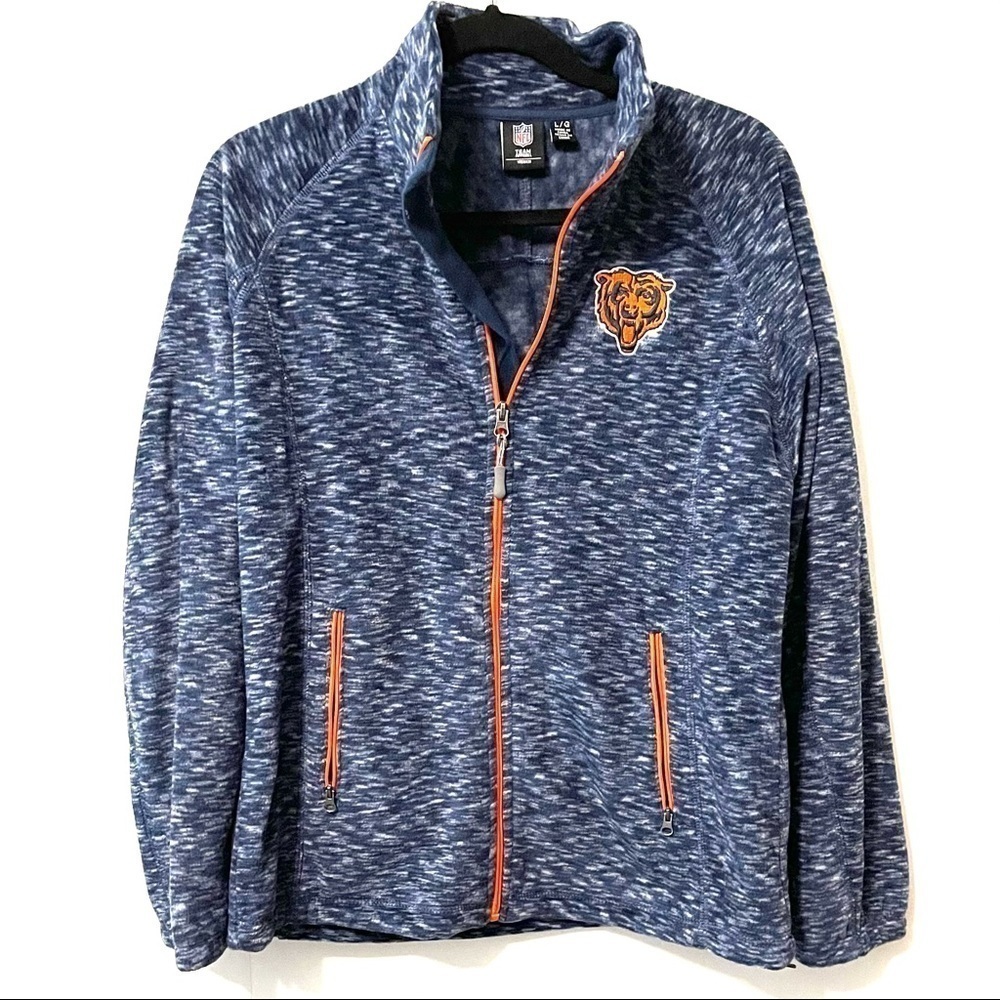 Chicago Bears fleece zipper jacket/sweatshirt